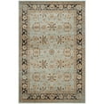 thumbnail image 3 of SAFAVIEH Vintage Jessamine Traditional Area Rug, Light Blue/Black, 6'7" x 6'7" Round, 3 of 10