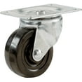 thumbnail image 2 of Tru-Guard Soft Rubber Swivel Plate Caster 9787 - 5 Inch Wheel - Black, 1 Pack, 2 of 4
