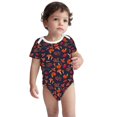 thumbnail image 2 of Yiaed Autumnal Forest Print Infant Climbing Short Sleeve Onesie One-Piece Baby Bodysuit Clothes 0-12 Months -2 Years, 2 of 6