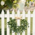 thumbnail image 3 of simeccom 22" Heart Shaped Artificial Olive Leaf & Fruit Wreath - Realistic Green Olive Branches with Spring Floral Accents for Farmhouse Wall Door Wedding Arch Window Garden Decor, 3 of 6