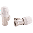 thumbnail image 1 of Thermostatic Radiator Valve 6Pcs 15mm X 1/2Inch Thermostatic Angle TRV Thermostatic Radiator Valve for Home Office, 1 of 7