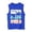 Blue1, variant on Kids Summer Beach Sleeveless Tank Top, Girls Casual Coconut Tree Sun Salt Sand Print Tee, Gradient Graphic Lightweight Top for Outdoor Beach Vacation Wear(Blue3,9-10 Years)