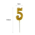 thumbnail image 5 of Celebration Candles Elegant Convenient ABS Fashion Number Celebration Candles for Birthday Pink ABS,Wax Rope, 5 of 6