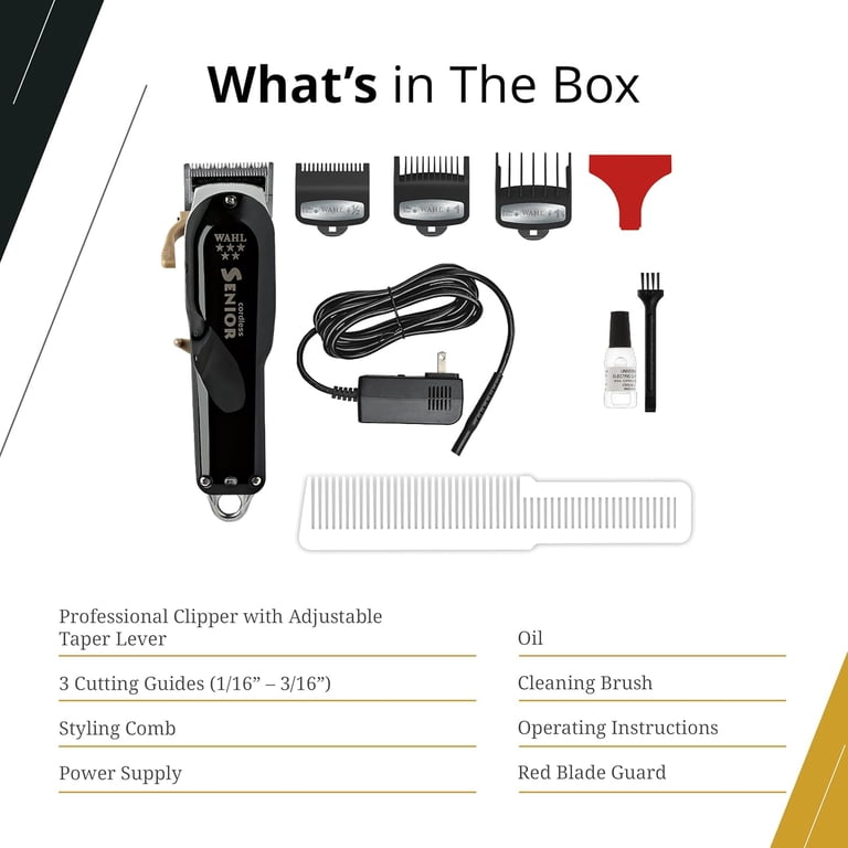 Wahl Professional 5 Star Series Senior Clipper with Premium Metal