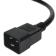 thumbnail image 2 of SF Cable IEC C20 to C21 Power Cord, 15 feet - 12 AWG 20A 250V, 2 of 5