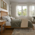 thumbnail image 3 of Lit Plateforme Bas en Bois Grand en Toffee Clair, 3 of 13