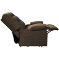 thumbnail image 3 of Mega Motion Popstitch Polyester 3-Position Chaise Lounger in Espresso, 3 of 3