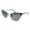 Silver, variant on Saint Laurent SL409 001 55mm Cat Eye Sunglasses Women's Silver