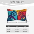 thumbnail image 4 of Gaeub Gaming Printed Pillow Case, Comfort Soft Hidden Zipper, Suitable for Sofa, Bedroom-14"x20", 4 of 6