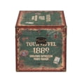 thumbnail image 5 of Baxton Studio Sabeen Parisian Faux Leather and Wood 2-Piece Storage Trunk Set, 5 of 11