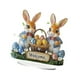 thumbnail image 4 of Adorno de mesa de conejos, decoración de , decoración de Pascua, muebles para el hogar, exhibición de animales para gabinete de TV, Estilo C, 4 of 8