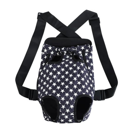 Pet Dog Carrier Star Type Front Chest Backpack Holder Outdoor for (Best Dog Carrier Backpack)