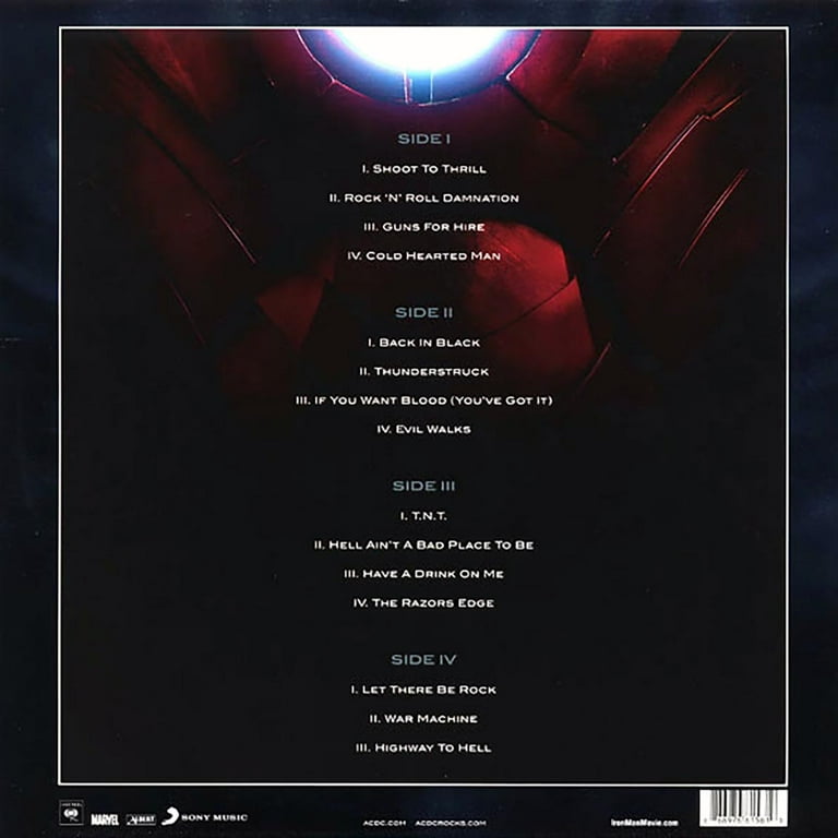 AC/DC - Iron Man 2 - Music & Performance - Vinyl - Walmart.com