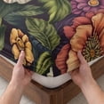 thumbnail image 3 of King Size Fitted Sheet Set - Vintage Flower 3 Piece Bedding Sets 16" Deep Pocket Fitted Sheet with 2 Pillowcases, Cottagecore Blooms Spring Botanical Brushed Microfiber Hotel Luxury Bed Sheets, 3 of 9
