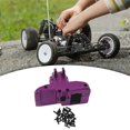 thumbnail image 1 of Cubierta de caja de cambios trasera para automóvil RC 1/14 Baoblaze Aleación de aluminio Resistente Violeta, 1 of 8