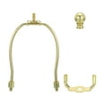 thumbnail image 4 of Kit de arpa de lámpara Uxcell de 5.47 pulgadas con soporte de pantalla de lámpara de tono dorado, 1 juego, 4 of 6