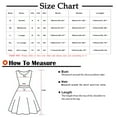 thumbnail image 4 of Ahuyic Printed Solid Color Plus Size Dress For Women, Summer Womens' Sleeveless Tank Long Maxi Dresses,Women's Summer Lace-Up Waist Skirt Sleeveless V-Neck Long Maxi Dress, 4 of 5