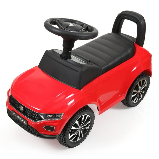 red push car with handle