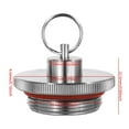thumbnail image 5 of Leak Proof Beer Kegs Threaded Cover Beer Growler Lid with Pressure Relief Valves Stainless Steel Construction Closure, 5 of 6