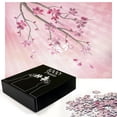 thumbnail image 3 of Ambesonne Pink Jigsaw Puzzle Durable Cardboard, Tree Branch with Flowers, 1000 pcs, Pink Fuchsia, 3 of 6