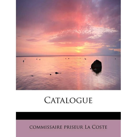 Catalogue (Paperback)