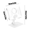 thumbnail image 3 of Binmer Cell Phone Support Foldable Cell Phone Support For Tablets Cell Phones Adjustable Angle Material Stable Structure Easy To Dissipate Heat, 3 of 6