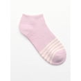 thumbnail image 5 of Joyspun Women's Full Terry Low-Cut Socks with Grippers, 3-Pack, Shoe Sizes 4-10, 5 of 6