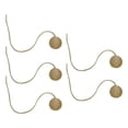thumbnail image 2 of 5 piezas de juguetes para gatos, bolas de Sisal, bolas de cuerda de cáñamo para gatos, juego automático, gatito persiguiendo y jugando, cuerda larga, 55 cm amarillo, 2 of 8