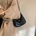 thumbnail image 2 of Bolso de hombro JYG Small Hobo para mujer Retro Crescent Black, 2 of 6