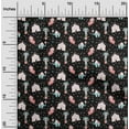 thumbnail image 2 of oneOone Cotton Cambric Black Fabric Circus Quilting Supplies Print Sewing Fabric By The Yard 56 Inch Wide-aF, 2 of 5