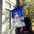 thumbnail image 2 of Polar Bear with Hot Water Bottle Flag Canvas House Size, 2 of 4