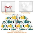 thumbnail image 4 of Yiaed Funny Boats Print Christmas Tree Skirt , Tree SkirtsTree Mat for Christmas Winter Holiday Indoor Decorations-36", 4 of 7
