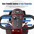 thumbnail image 6 of ROBTWOK 4-Wheel Folding Mobility Scooter for Seniors & Adults, 15 Miles Long-Range, Heavy-Duty 330 lbs Loading Capacity, Compact Travel Design with Removable Battery, 6 of 9