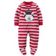 thumbnail image 1 of Carter's Baby Boys' 1 Piece Microfleece, Red, 3 Months, 1 of 1