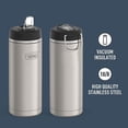 thumbnail image 3 of Botella de Agua de Acero Inoxidable de la Serie ICON de THERMOS con Pajita, 3 of 3
