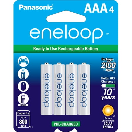 Eneloop Aaa Batteries - Panasonic eneloop AAA - 4 Pack