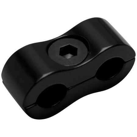 Motion Pro Cable - Motion Pro 11-0094 Throttle/Idle Cable Clamp - Single Cable Holder For 15/64in. and 9/32in. Cables - Black