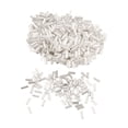 thumbnail image 4 of 300 cuentas de tubo de vidrio de 2 mm x 6 mm para collares, pendientes y accesorios. Plata, 4 of 9