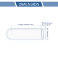 thumbnail image 3 of Unique Bargains 1 Pcs 50mm Length Car Silicone Hose End Cap Silicone Reinforced Blanking Cap for Bypass Tube Universal Blue 18mm/0.71" ID, 3 of 7