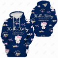 thumbnail image 4 of Nouvelle Mode Printemps et Automne Sweat à Capuche Dessin Animé Sweat à Capuche Femme Sweat à Capuche Imprimé Hello Kitty Hauts HOEMLIN, 4 of 6