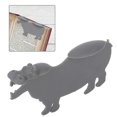 thumbnail image 3 of 3pcs Plastic Cartoon Animal Hippo Bookmark Office Reading Accessory, 3 of 5
