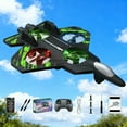 thumbnail image 2 of Remote Control Airplane,2026 Upgraded RC Stunt Fighter Jet Toy for Teens Adult with Colorful Lights, Remote Control Airplanes Foam Planes Drone with Battery, 2 of 10