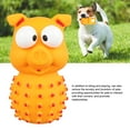 thumbnail image 3 of Pet Chewing Toy, Fun Safe Convex Eyes Pig Shape Pet Teething Toy Durable  For Dogs For Garden For Living Room, 3 of 7