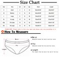 thumbnail image 3 of HUPOM Black Panties For Women Panties For Women Briefs Leisure Tie Drop Waist Gray 3XL, 3 of 3