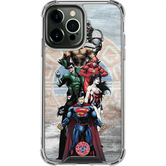 Skinit DC Comics Justice League Heros iPhone 13 Pro Max Clear Case