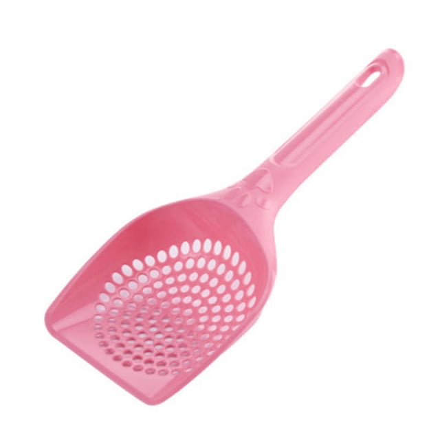 25,5*11 cm, (rosa), 1 unidad, pala para arena para gatos, pala para caca, pala para gatos, pala para caca de gato, pala para gatos, productos de limpieza para mascotas, pala para gatos, arena, pala co
