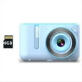 thumbnail image 1 of Nueva Mini CáMara para NiñOs CáMara de Fotos Digital Selfie Dual HD 720P Video Carga USB Pantalla A Color para Regalo de NiñOs Azul, 1 of 5