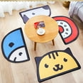 thumbnail image 3 of Coofit Bath Rug Cute Cartoon Shape Absorbent Bath Mat for Kitchen Bathroom Living Room, 3 of 8