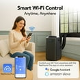 thumbnail image 3 of Whynter Nex Inverter Portable Air Conditioner Dual Hose Cooling, 500 Sq Ft Efficiency 12000 Btu (10000 Btu Sacc) Arc-1280MX, 3 of 8