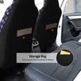 thumbnail image 5 of Uemuo Purple and Blue Squares Pattern Car Seat Covers for Front Seats Waterproof Seat Covers for Cars, Universal Auto Front Seats Protector Fits for Car-2 PCS, 5 of 6